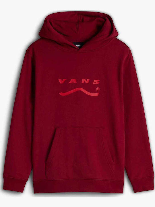 Kids Sweatshirt with Hood Burgundy