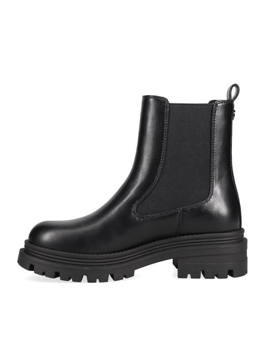 Women's Ankle Boots with Medium Heel Black