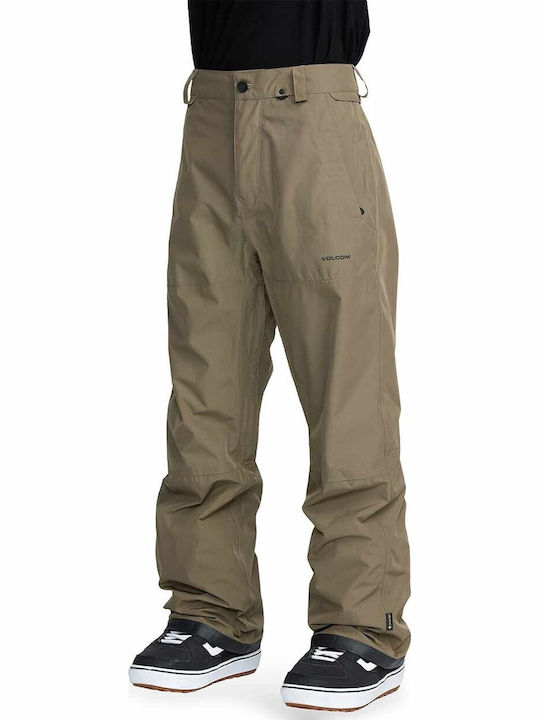 Volcom Dua Gore-tex G1352607-MIL Pantaloni de schi și snowboard pentru bărbați Ski & Snowboard Verde