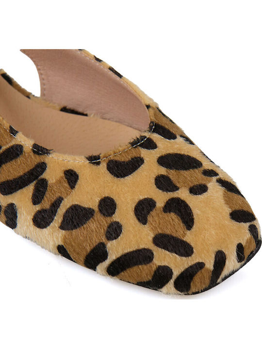 Pantofi balerini pentru femei Slingback cu Bareta