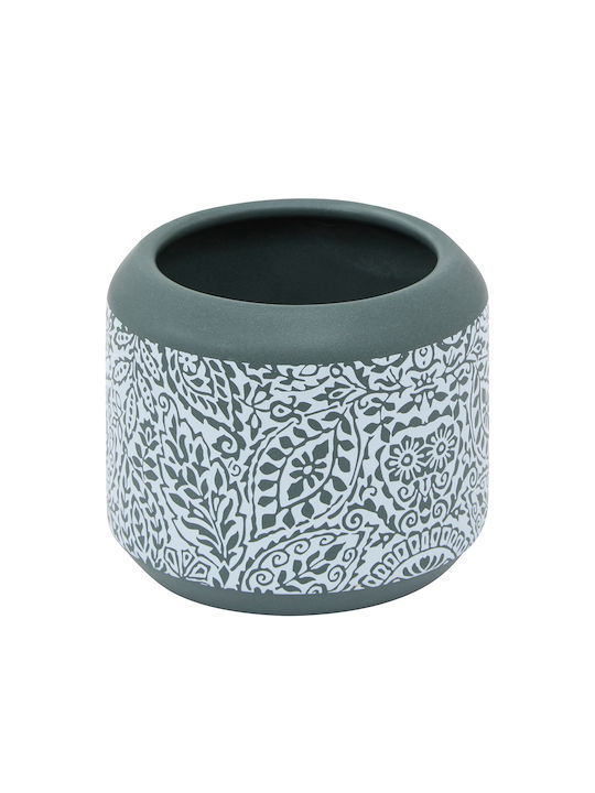 5Five F-V Arboria Ceramic Green Cotton Swabs Case