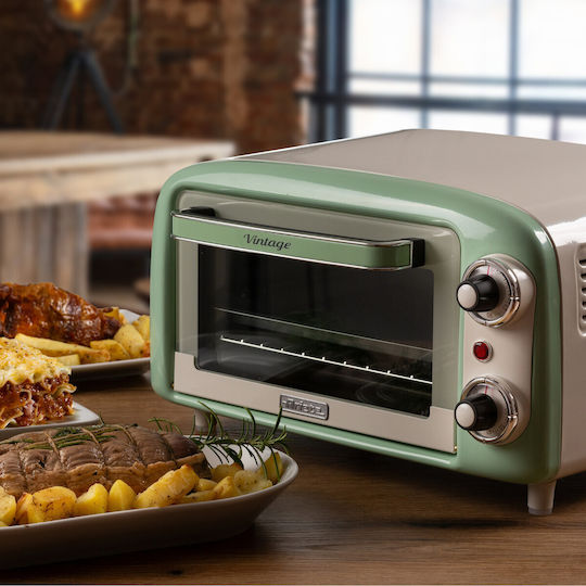 Ariete Electric Countertop Oven 10lt Without Burners Green