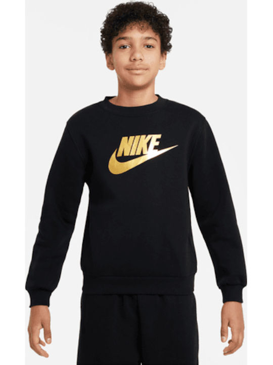 Kinderhemd Langarm Schwarz Sportswear Club