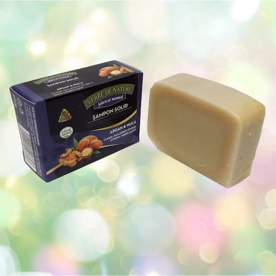 Activ Shampoo Solid Soap Against Hair Loss Argan Walnut Milk Silk Plant Complex 100 G
