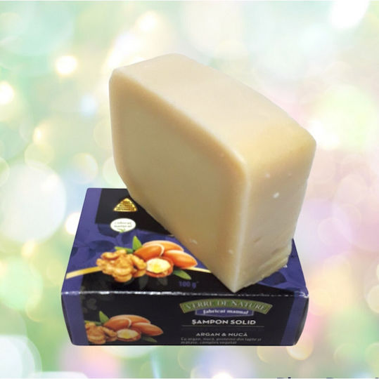 Activ Shampoo Solid Soap Against Hair Loss Argan Walnut Milk Silk Plant Complex 100 G