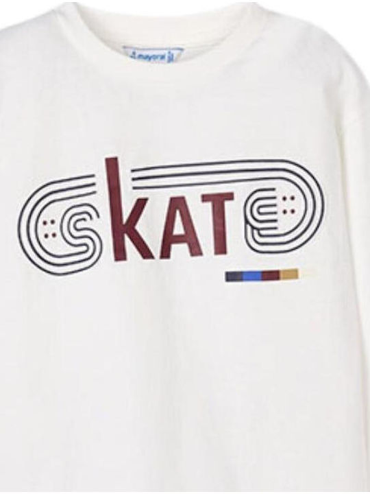 Kids' Shirt Long Sleeve Blue Skate