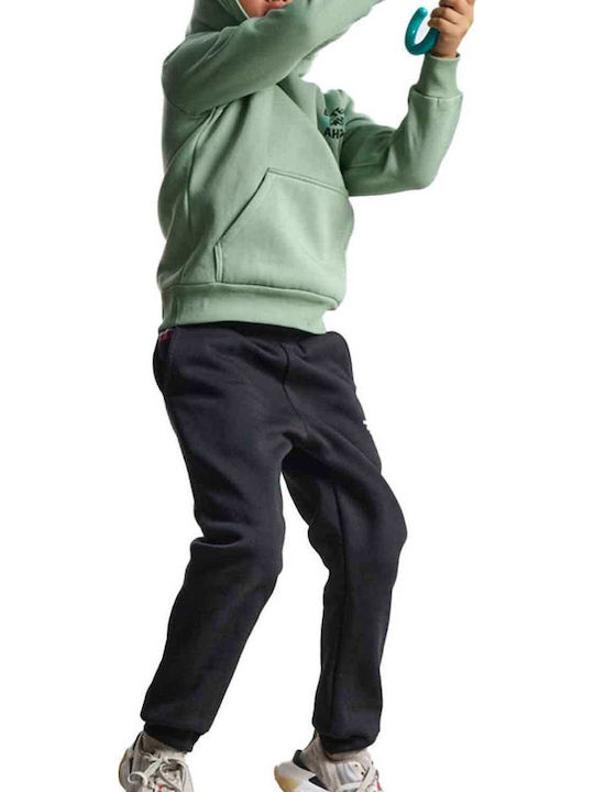 Kids Sweatshirt with Hood and Pockets Sage