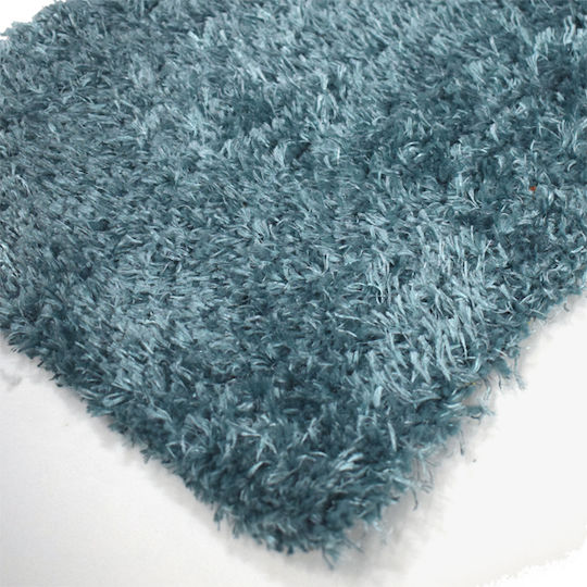 Eurofil Lorenza 6009 Teppich Rechteckig Synthetisch,Polyester/Cotton/Leather Light Blue
