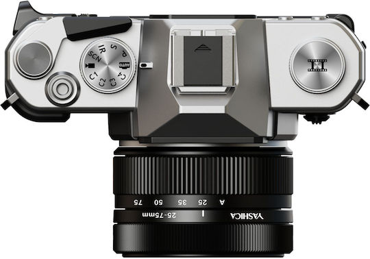 Yashica FX-D 100 Компактен Фотоапарат 13МР Оптично Увеличение 3x Черна