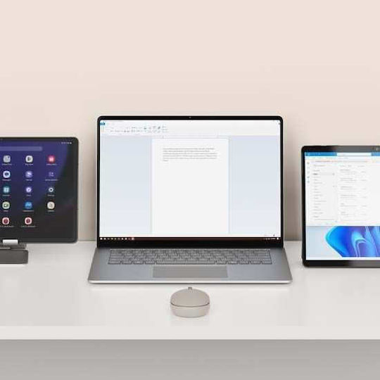 Satechi Onthego Ασύρματο Bluetooth Ποντίκι Μπεζ