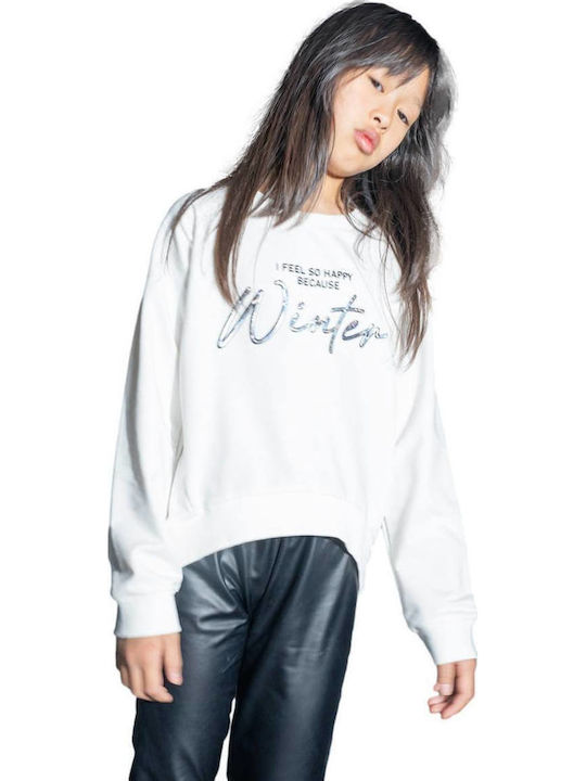 Kinder-Set mit Leggings Winter 2Stück White