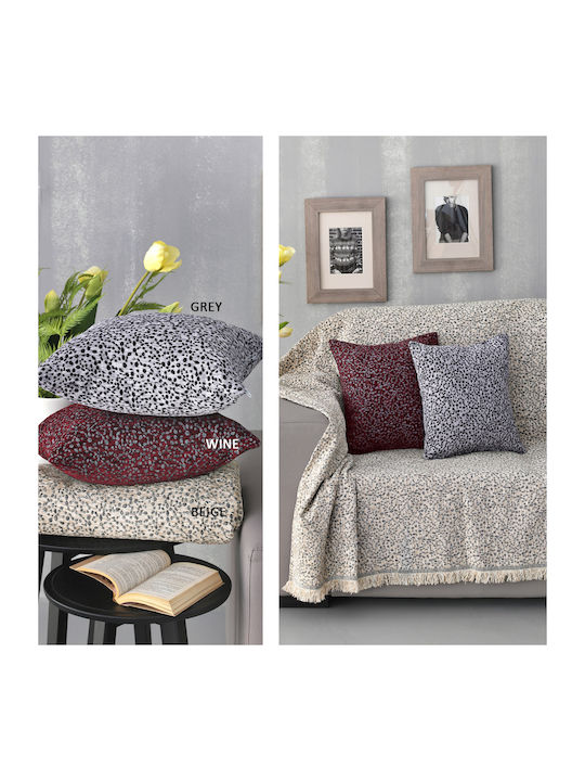 Palamaiki Inko Armchair Throw Chenille Gray