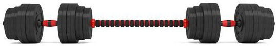 HMS Dumbbell Set with Bar Total Weight 40kg