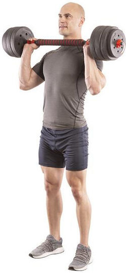 HMS Dumbbell Set with Bar Total Weight 40kg
