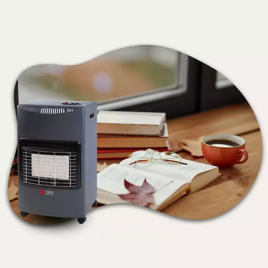 Thermogatz TG 4100 Ceramic Gas Heater 4100W Black 42x35x73cm