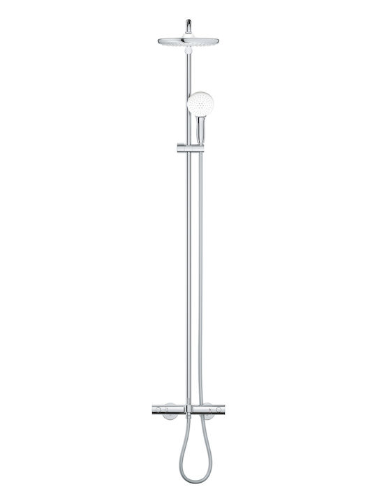 Grohe Tempesta Coloană de duș fără Baterie Albă