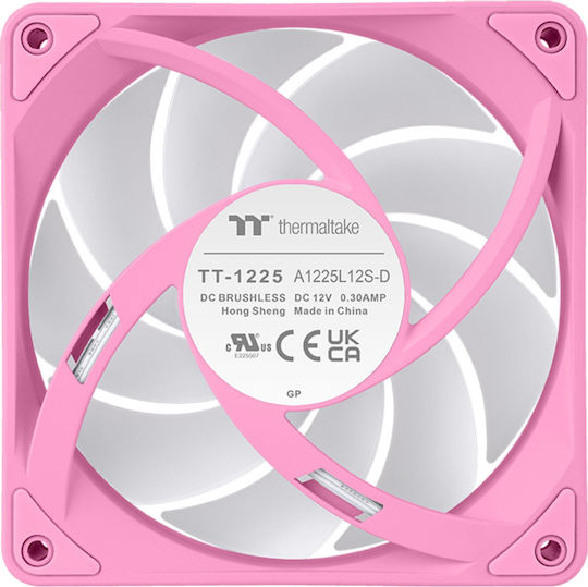 Thermaltake CT120 EX Корпусен вентилатор с ARGB осветление 3бр Розов