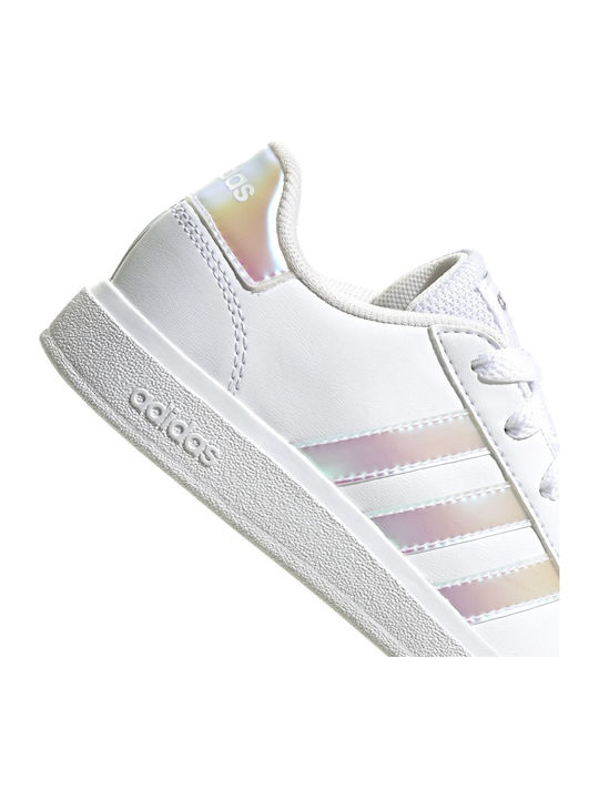 Grand Court GRAND COURT 2.0 K Kids Sneakers Cloud White / Iridescent