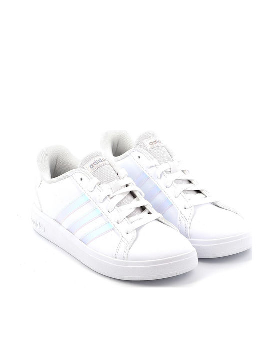 Grand Court GRAND COURT 2.0 K Kids Sneakers Cloud White / Iridescent