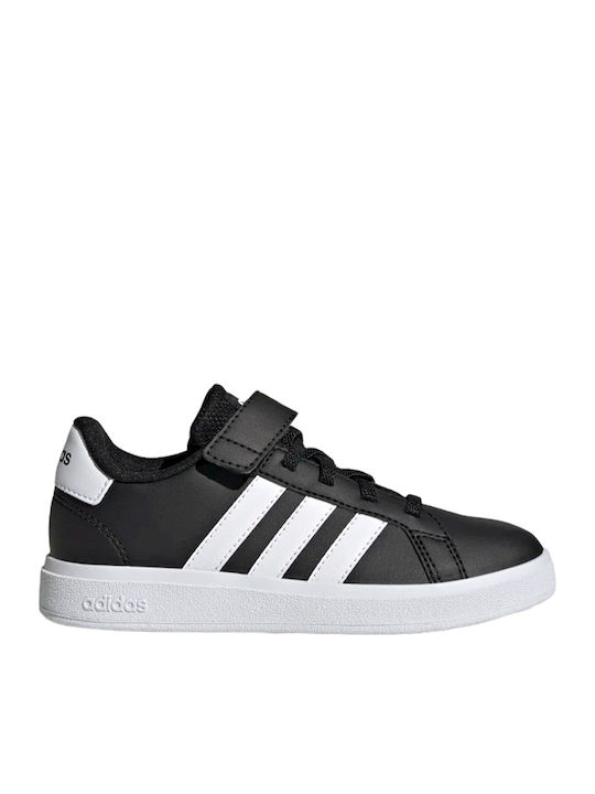 Grand Court GRAND COURT 2.0 Kids Sneakers with Scratch Core Black / Cloud White