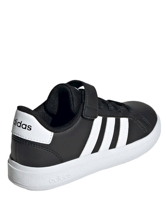 Grand Court GRAND COURT 2.0 Kids Sneakers with Scratch Core Black / Cloud White