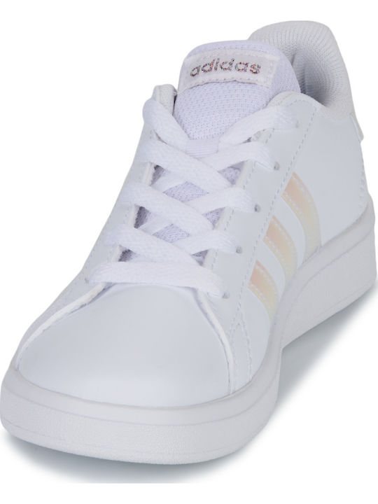 Grand Court GRAND COURT 2.0 K Kids Sneakers Cloud White / Iridescent