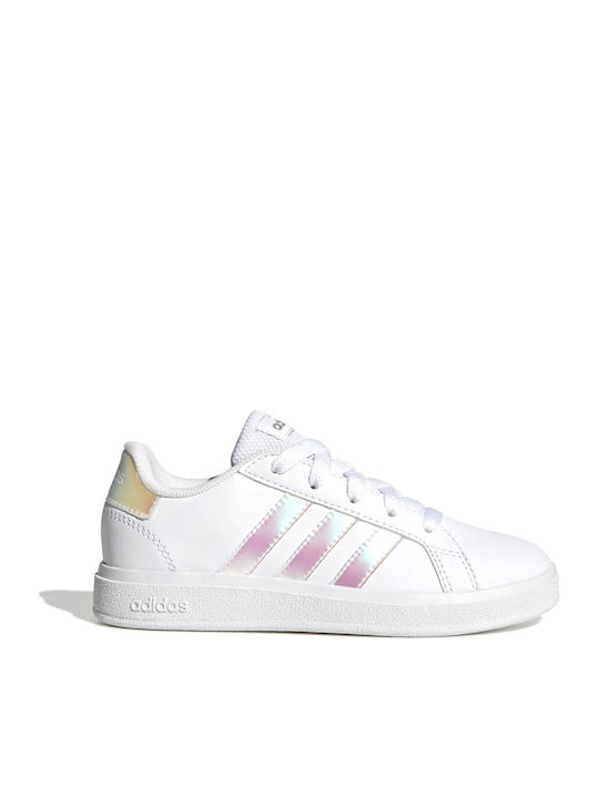 Grand Court GRAND COURT 2.0 K Kids Sneakers Cloud White / Iridescent