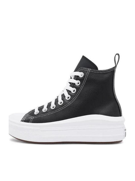 CHUCK TAYLOR ALL STAR Παιδικά Sneakers High Μαύρα