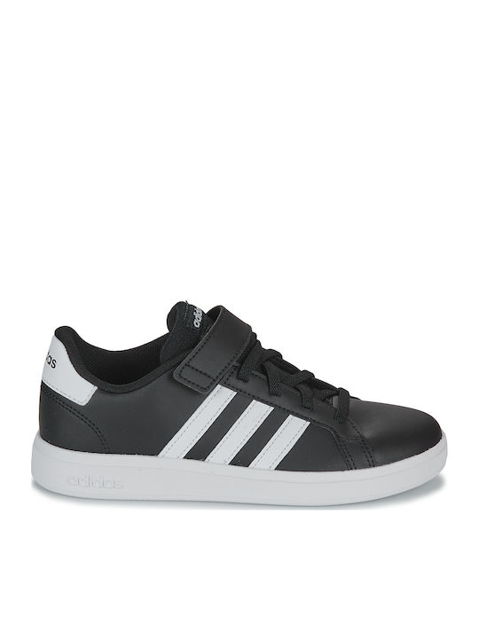 Grand Court GRAND COURT 2.0 Kids Sneakers with Scratch Core Black / Cloud White