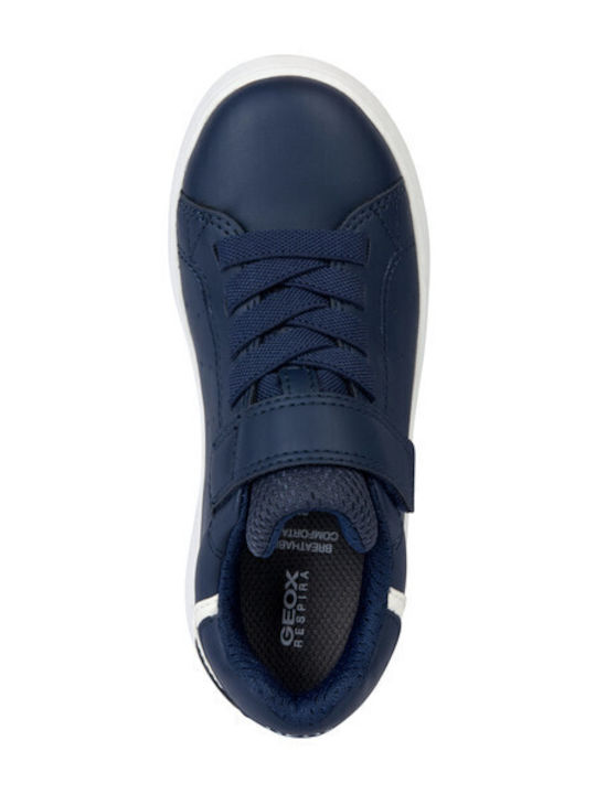 B ECLYPER Παιδικά Sneakers με Σκρατς Navy Μπλε