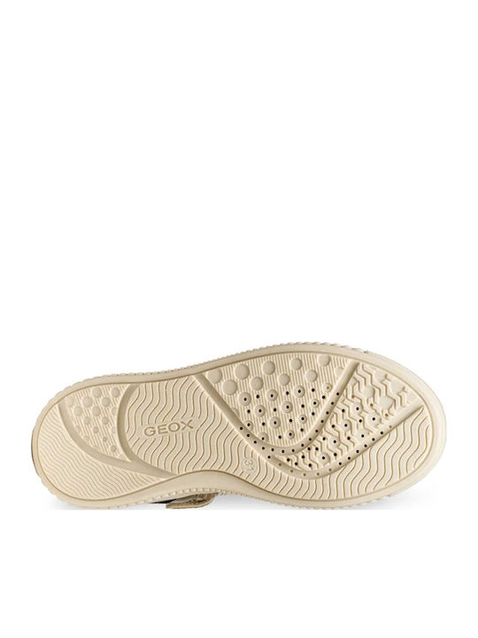 Laquinny Παιδικά Sneakers Ανατομικά με Σκρατς Χρυσά