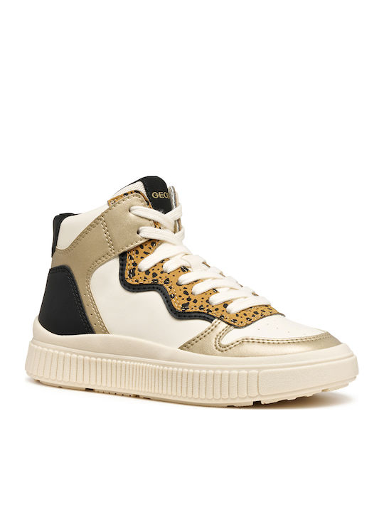 Laquinny Παιδικά Sneakers Ανατομικά με Σκρατς Χρυσά