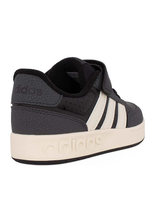 BREAKBASE Kids Sneakers with Scratch Black