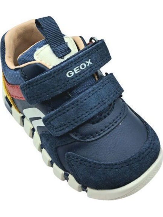 B IUPIDOO Παιδικά Sneakers Ανατομικά με Σκρατς Μπλε