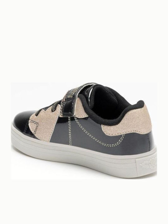 Παιδικά Sneakers με Σκρατς Μαύρα