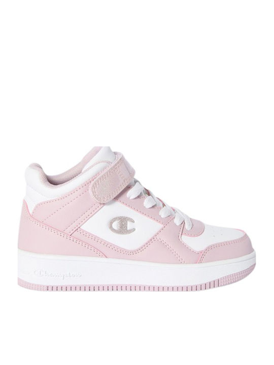 Rd18 G Ps Kids Sneakers High with Scratch White