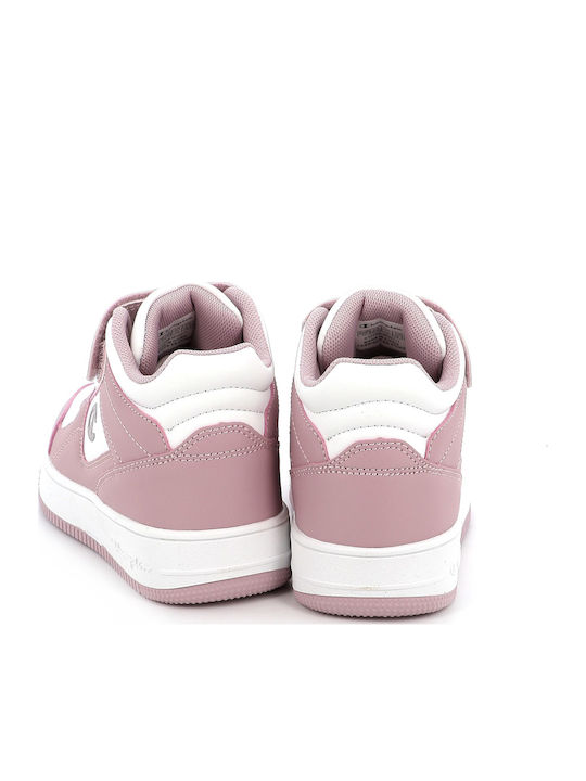 Rd18 G Ps Kids Sneakers High with Scratch White