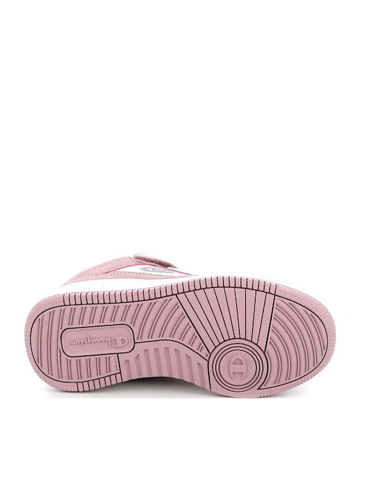 Rd18 G Ps Kids Sneakers High with Scratch White