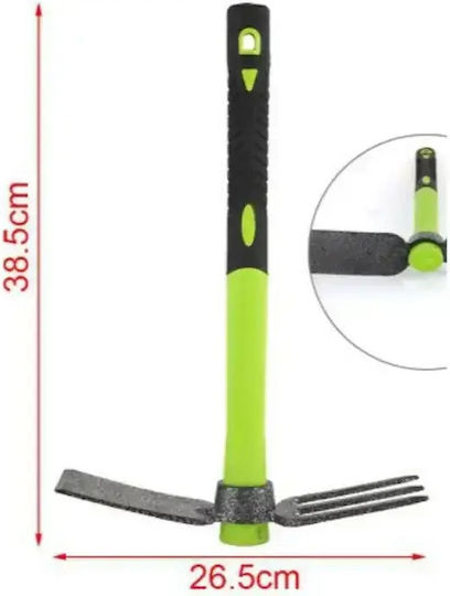 KMT Tools Τσαπάκι Χειρός με Κοντάρι 26.5cm και Πλαστική Λαβή
