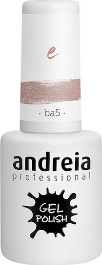 Andreia Professional Ημιμόνιμο Βερνίκι Νυχιών BA5 με Glitter 10.5ml
