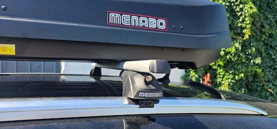 Menabo Ariem Silver Cross Bars Kia Niro 2016+