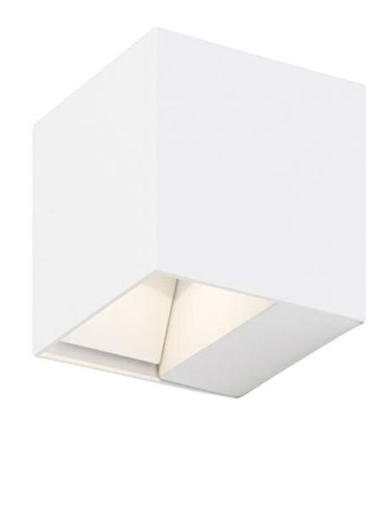 Rendl Light Studio Wall-Mounted Outdoor Ceiling Light LED IP54 3W with Warm White Light Double Beam 8.2x8.2x8εκ.
