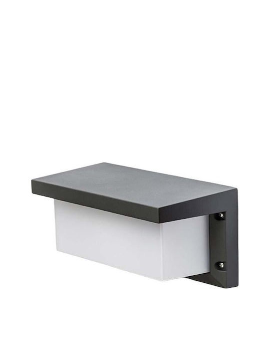 Rendl Light Studio HIDE RC Επιτοίχια Εξωτερική Πλαφονιέρα E27 IP54 26x12.5x12.5εκ.