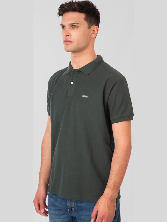 Polo Short Sleeve Blouse Forest Green