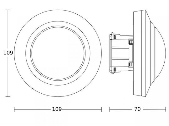 Steinel Αισθητήρας Κίνησης 360°