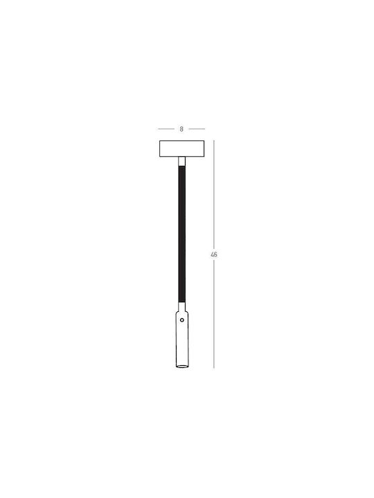 Zambelis Lights LED Warm White Spot in Yellow Color