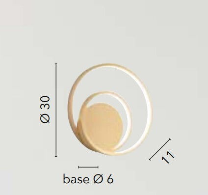 Fan Europe Lamp Wall LED White