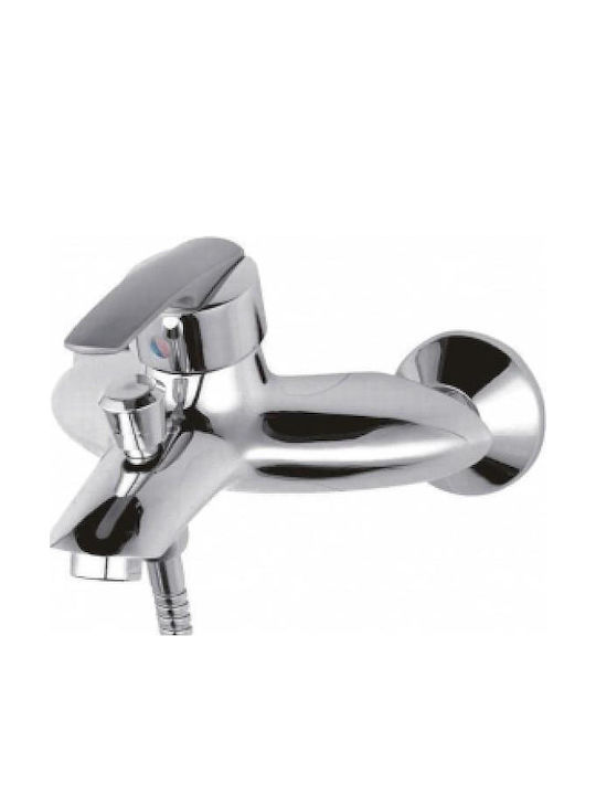 Inter Ceramic Mischung Bade- / Duscharmatur Dusche Komplettes Set Silber
