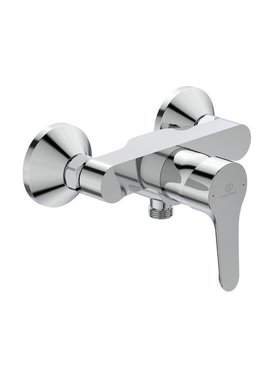 Ideal Standard Alpha Mischung Bade- / Duscharmatur Badewanne Silber