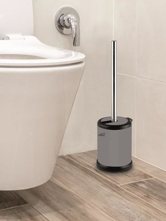 Inter Ceramic Ceramică Coș de gunoi pentru baie Gri